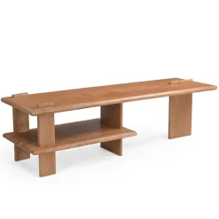 Liora Tv meubel naturel Mangohout 160 cm
