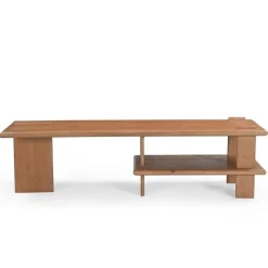Liora Tv meubel naturel Mangohout 160 cm