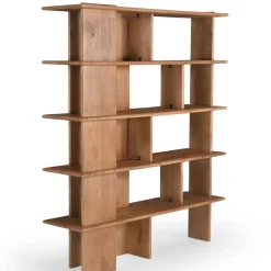 Liora Wandkast naturel Mangohout 150 cm