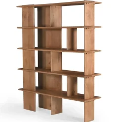 Liora Wandkast naturel Mangohout 150 cm