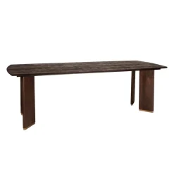 Lior Eettafel Bruin Goudpoot 240cm