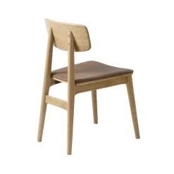 Liva Eetkamerstoel tan PU