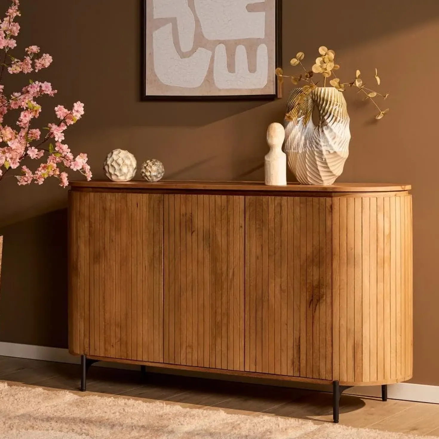 Livia Dressoir Naturel 165cm