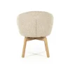 Livia Eetkamerstoel Taupe stof