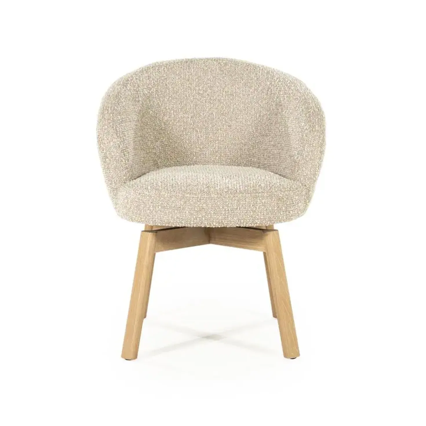 Livia Eetkamerstoel Taupe stof
