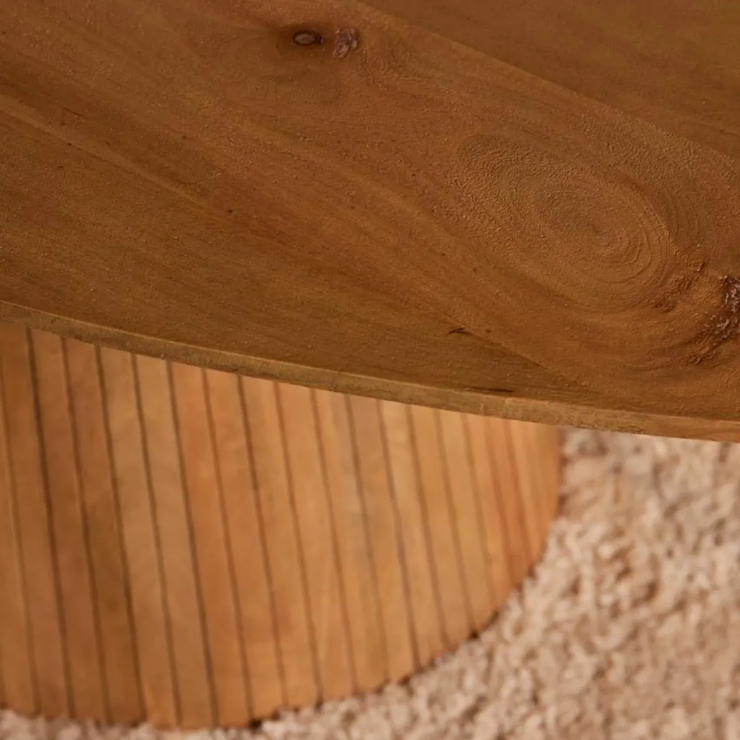 Livia Eettafel Ovaal Naturel 210cm