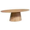 Livia Eettafel Ovaal Naturel 240cm