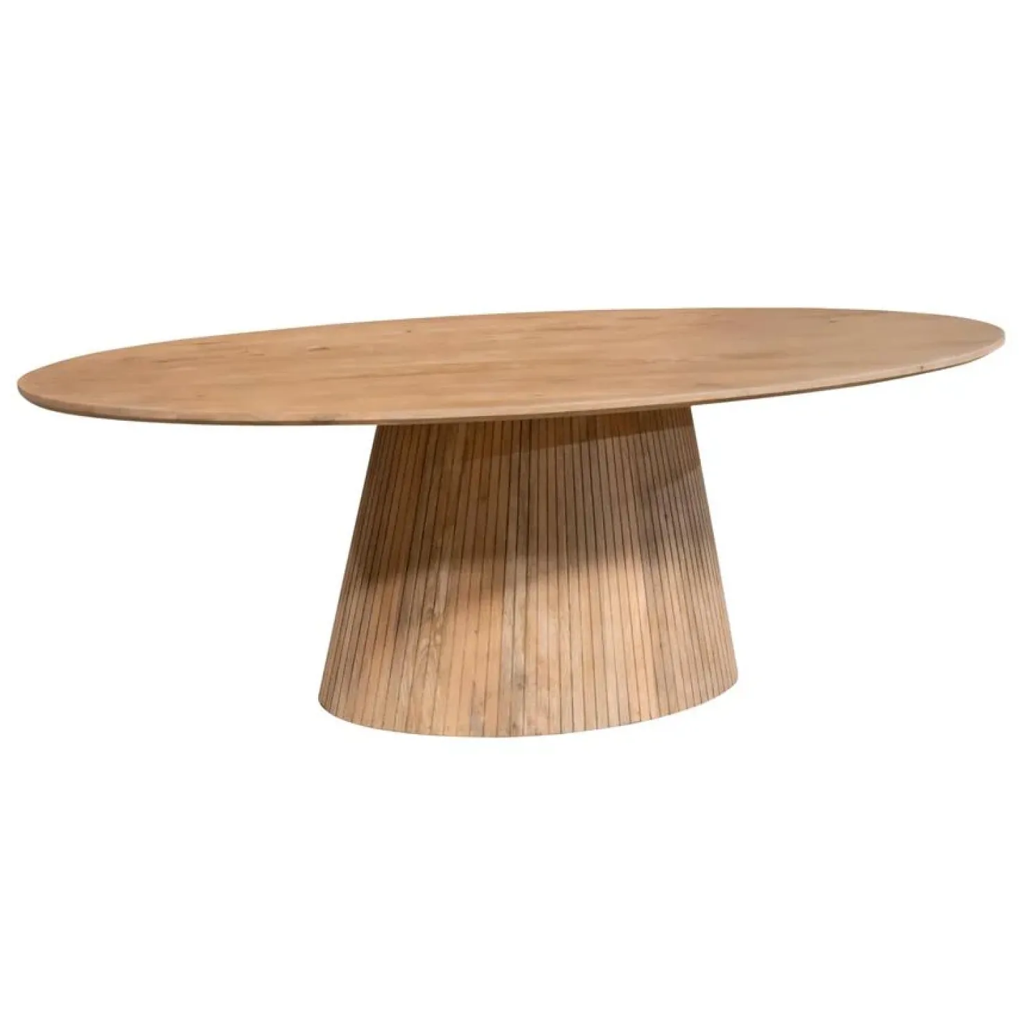 Livia Eettafel Ovaal Naturel 240cm