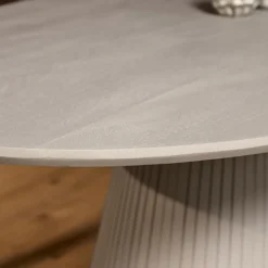 Livia Eettafel Ovaal Taupe 240cm