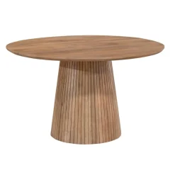 Livia Eettafel Rond Naturel 130cm