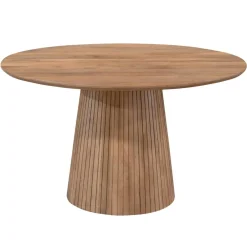 Livia Eettafel Rond Naturel 130cm