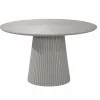 Livia Eettafel Rond Taupe 130cm