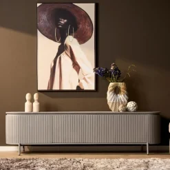 Livia Tv meubel Taupe 210cm