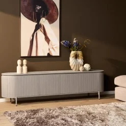 Livia Tv meubel Taupe 210cm