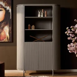 Livia Wandkast Taupe 115cm