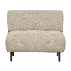 Lloyd Fauteuil grof geweven naturel melange