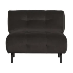 Lloyd Fauteuil velvet cast iron