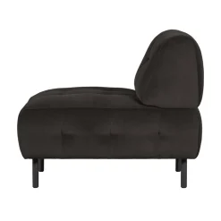 Lloyd Fauteuil velvet cast iron