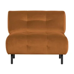 Lloyd Fauteuil velvet kaneel