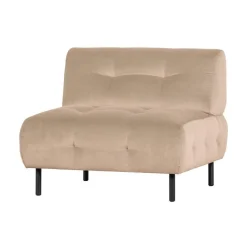 Lloyd Fauteuil velvet zeezout