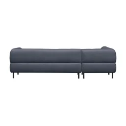 Lloyd Hoekbank links velvet wolk