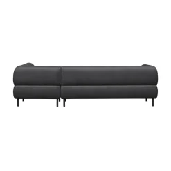 Lloyd Hoekbank rechts velvet cast iron