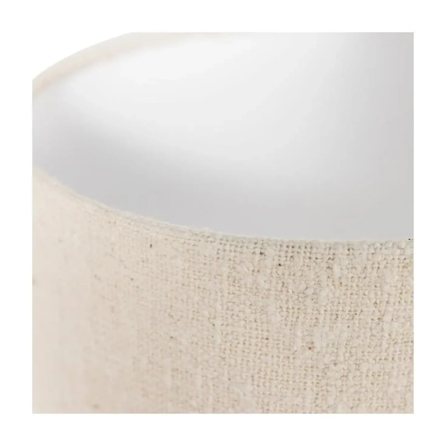Loft 2-lichts Vloerlamp metaal/bouclé naturel