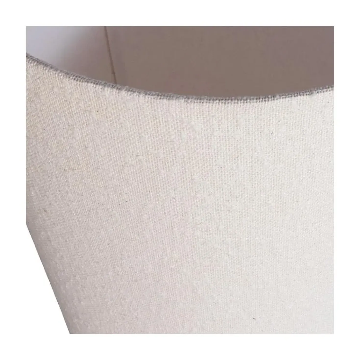 Loft 2-lichts Vloerlamp XL metaal/bouclé naturel
