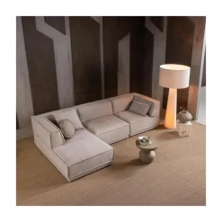 Loft 2-lichts Vloerlamp XXL Bouclé