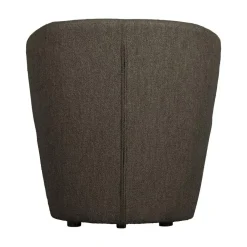 Lofty Fauteuil bouclé bruin