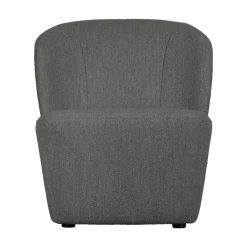 Lofty Fauteuil bouclé staalgrijs