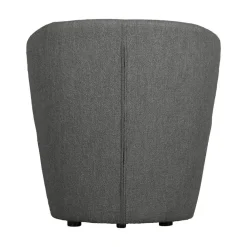 Lofty Fauteuil bouclé staalgrijs