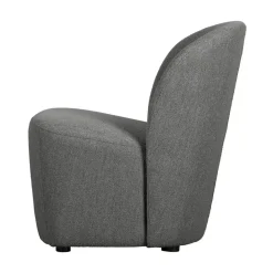 Lofty Fauteuil bouclé staalgrijs