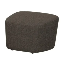 Lofty Hocker bouclé bruin