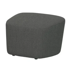 Lofty Hocker bouclé staalgrijs