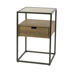 Lois Nachtkastje 1 lade Travertine 40cm