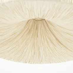 Lokta 1-lichts Hanglamp koepel Creme