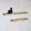 Londo wandplank zwevend 100cm Mangohout