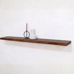Londo Wandplank zwevend Walnoot Mangohout 120cm