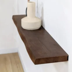 Londo Wandplank zwevend Walnoot Mangohout 100cm