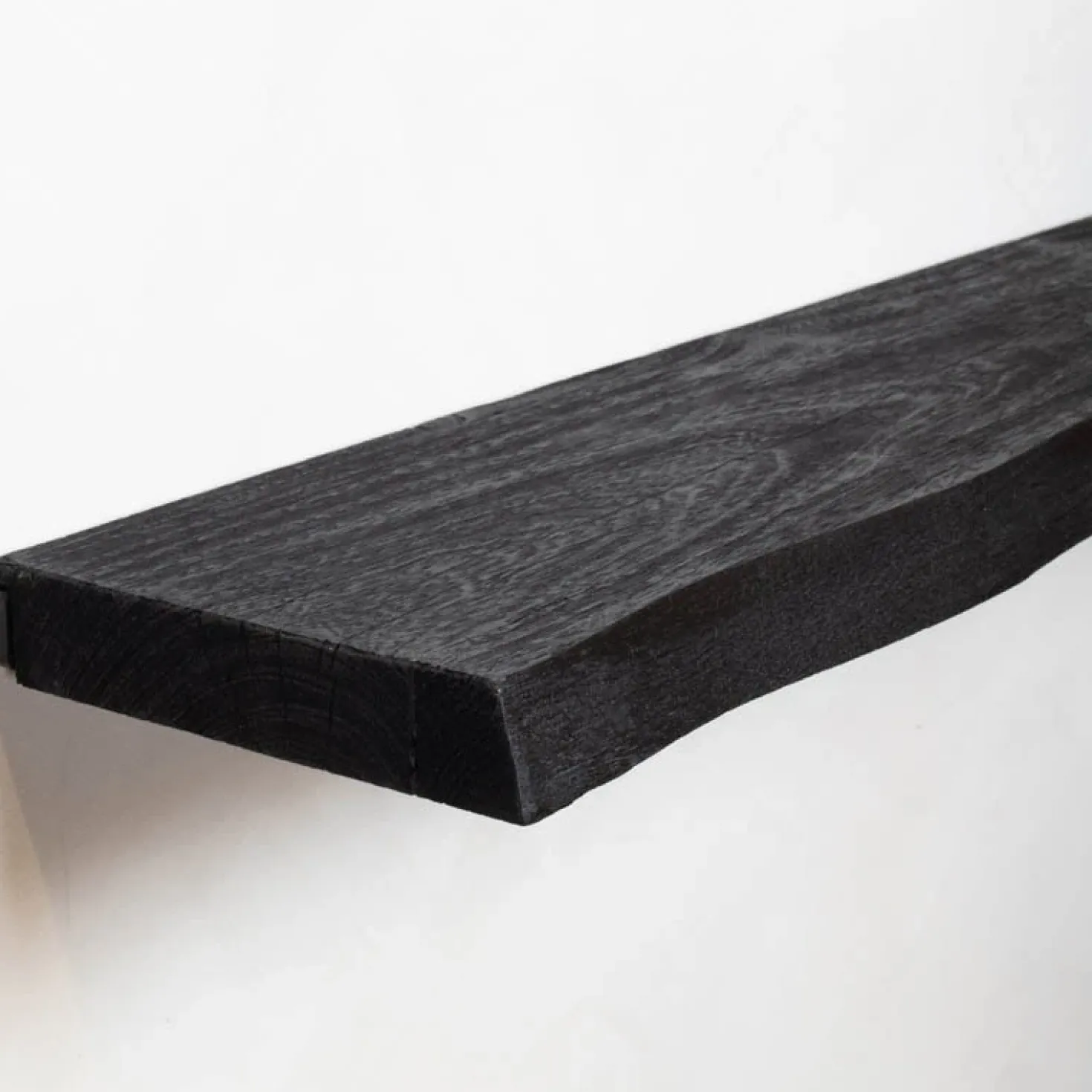 Londo wandplank zwevend Zwart Mangohout 60cm