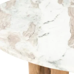 LoopStone Salontafel rond Naturel 80cm