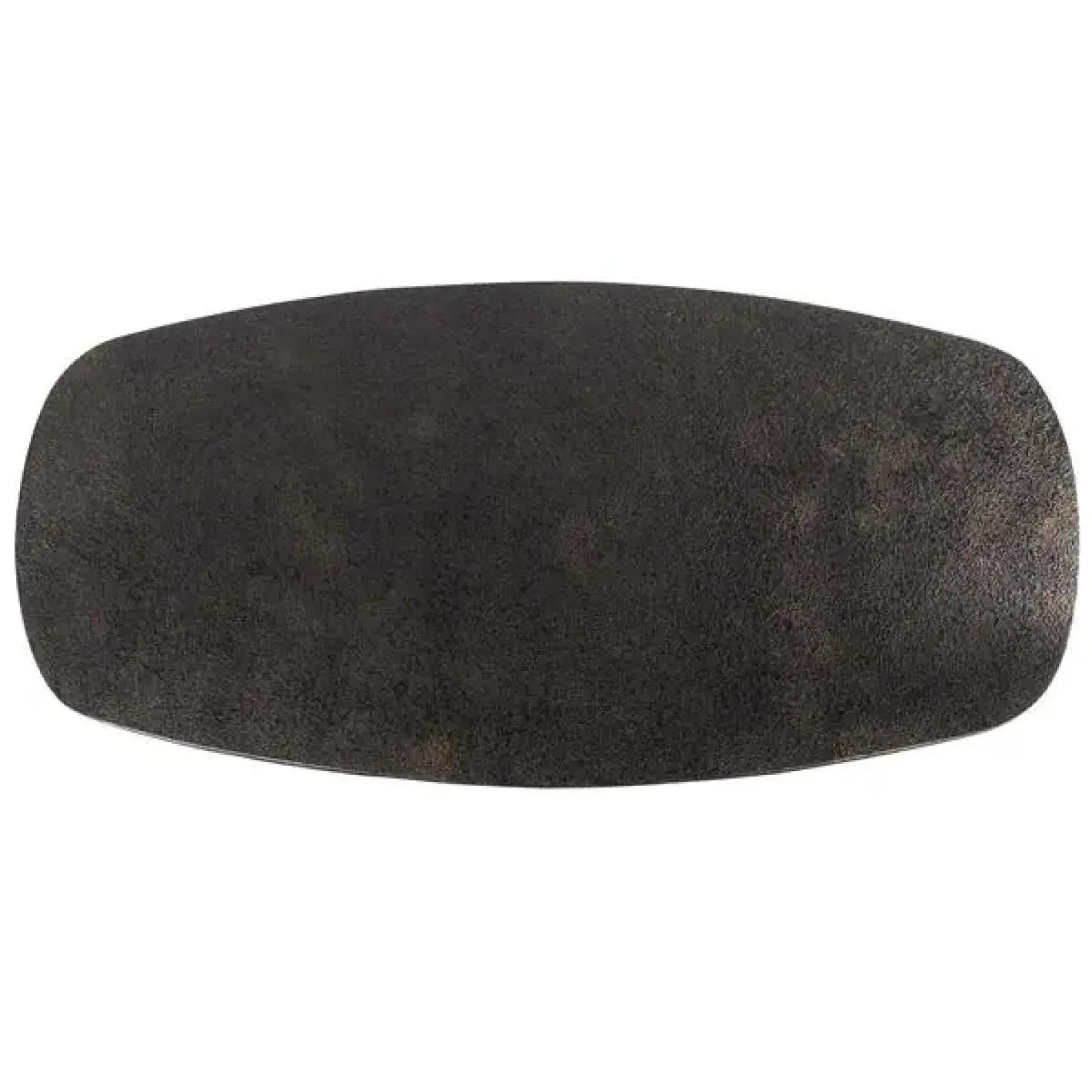 Lopez Eettafel deens ovaal Metallic grijs 215cm