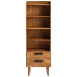 Lordara Boekenkast 165cm met 2 lades en 4 open vakken