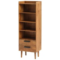 Lordara Boekenkast 165cm met 2 lades en 4 open vakken