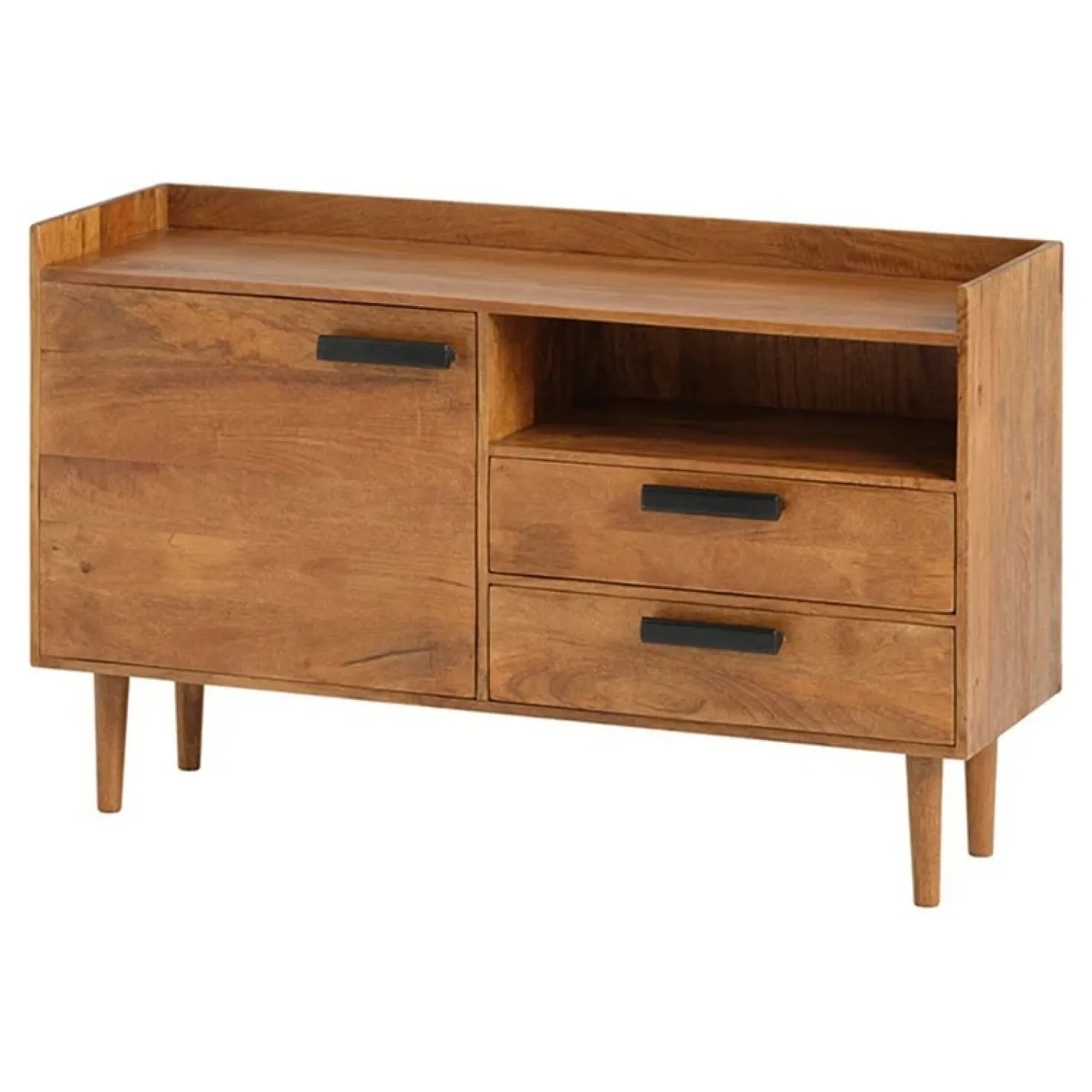 Lordara Commode 130cm met 1 deur, 2 lades en 1 open vak