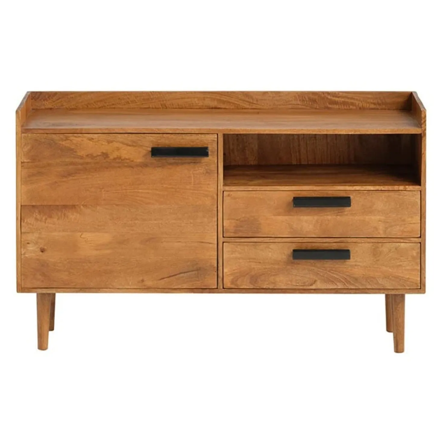 Lordara Commode 130cm met 1 deur, 2 lades en 1 open vak