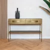 Loua sidetable goud 119,5cm