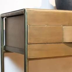 Loua sidetable goud 119,5cm