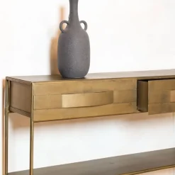 Loua sidetable goud 119,5cm